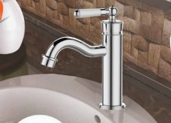 Ίωνας Vintage Μπαταρία Χαμηλή Νιπτήρα Χρωμέ Ειδική Τιμή