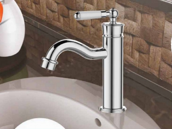 Ίωνας Vintage Μπαταρία Χαμηλή Νιπτήρα Χρωμέ Ειδική Τιμή