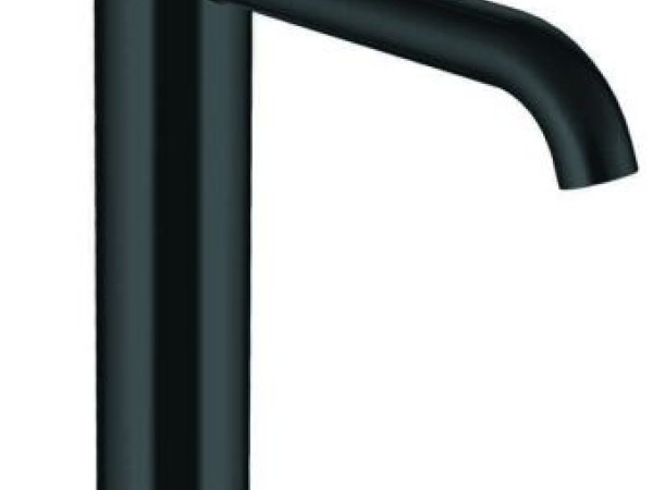 Ψηλές Μπαταρίες Βρύσες Μπάνιου Μαύρες 