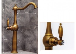 Retro Tall Batteries Third Bronze For Desktop Sinks