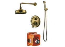 Vintage Bronze Shower System for Icaros Shower