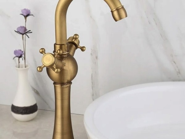 Bronze Antique Aris Tall Bathroom Faucet Offer