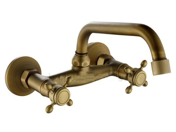 Wall retro bronze faucet Irida