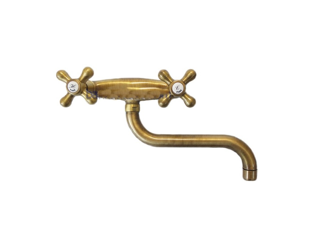 Retro bronze βρύση επιτοίχια Ρέα