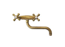 Retro bronze wall-mounted faucet Rea 