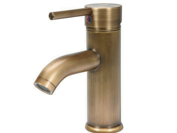Thassos Low Retro Faucet For Washbasins Bathroom
