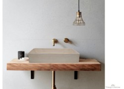 Παράλληλοι Νιπτήρες Μπάνιου Μύκονος  Από Πέτρωμα 