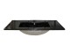 Special Construction Handmade Recessed Washbasin Black