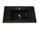 Special Construction Handmade Recessed Washbasin Black