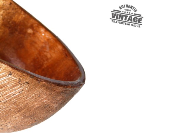 Άτλας Νιπτήρας Τραβερτίνο Πεπαλαιωμένος Χαλκός Τιμή