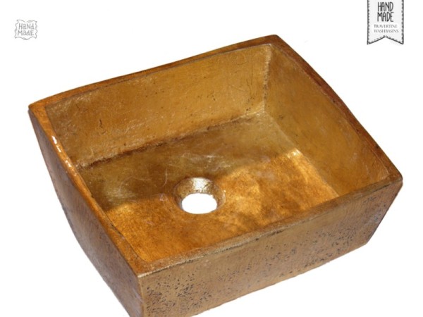 Γούρνες Μπάνιου Μύρων Χρυσές Μεταλλικές Τραβερτίνο Προσφορών