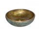 Handmade Washbasin Travertino Athena Oxidized Bronze