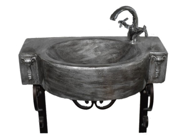 Επιτοίχιος  Νιπτήρας Δελφής Βουρτσισμένος Νίκελ