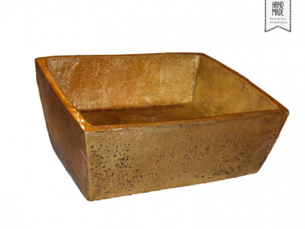 Γούρνες Μπάνιου Μύρων Χρυσές Μεταλλικές Τραβερτίνο Προσφορών