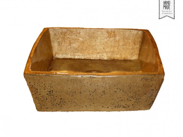 Γούρνες Μπάνιου Μύρων Χρυσές Μεταλλικές Τραβερτίνο Προσφορών