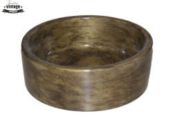 Μεταλλικός Χειροποίητος Νιπτήρας Εκάτη Βουρτσισμένο Bronze 