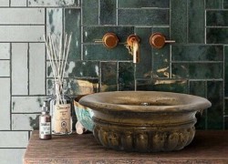 Νιπτήρες Βουρτσισμένος Μπρούτζος Χειροποίητοι Μπάνιων Προσφορές 