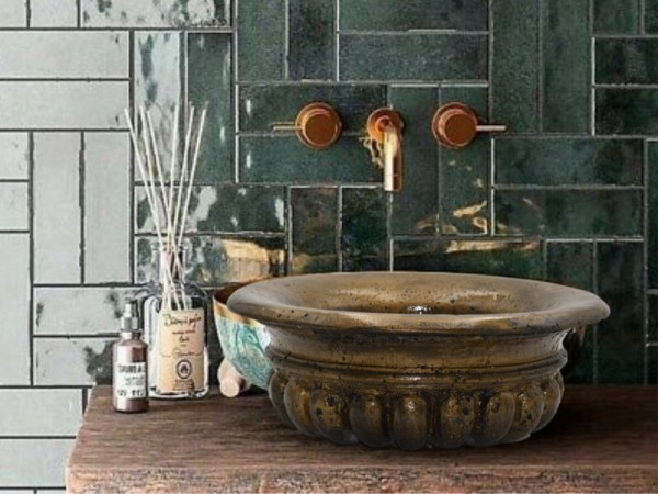 Νιπτήρες Βουρτσισμένος Μπρούτζος Χειροποίητοι Μπάνιων Προσφορές 