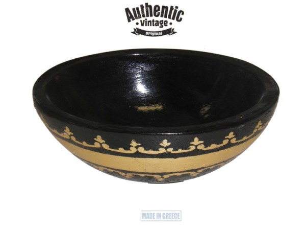 Οβάλ Νεροχύτες Μπάνιου Τραβερτίνο Με Μεταλλικό Σχέδιο Χρυσού