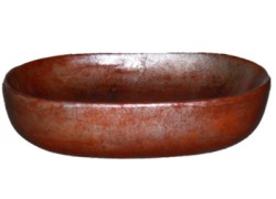 Οβάλ Νιπτήρες Θέτις Χειροποίητοι Από Πέτρα Και Μέταλλα Σκουριά