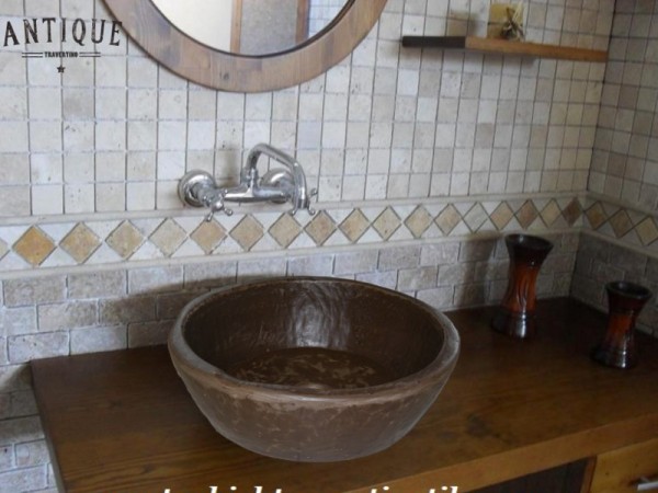 Γούρνες Στρογγυλές Μπάνιου Γλάυκη  44 χ 14,5 cm Οικονομικές