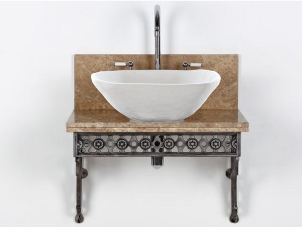 Βαθύς νιπτήρες μπάνιου επιτραπέζιοι Κρόνος ηφαιστειακή!