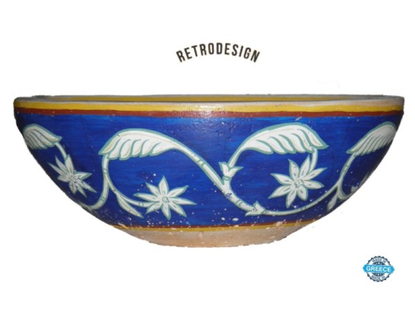Handmade Oval Bowls Bathroom Flora
