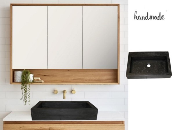 Minimal Design Παράλληλος Νιπτήρας Μπάνιου Κύδων 