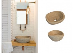 Οβάλ Νιπτήρες Πέτρα Μπάνιου Νικίας Φθηνοί 