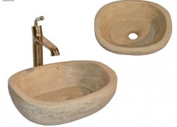 Οβάλ Νιπτήρες Πέτρα Μπάνιου Νικίας Φθηνοί 