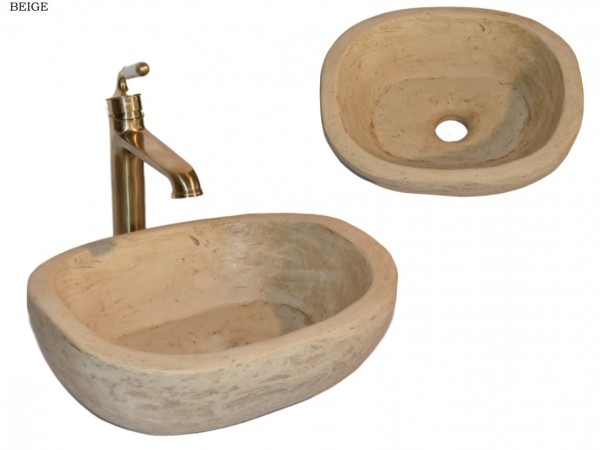 Οβάλ Νιπτήρες Πέτρα Μπάνιου Νικίας Φθηνοί 