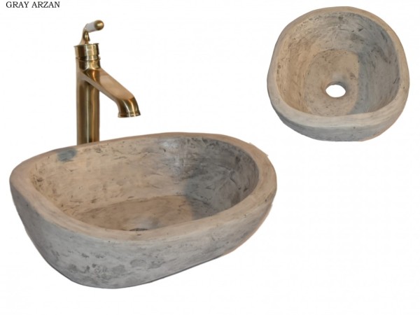 Οβάλ Νιπτήρες Πέτρα Μπάνιου Νικίας Φθηνοί 