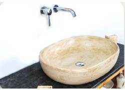 Θέτις Οβάλ Νιπτήρες Ελεύθερης Τοποθέτησης 62 χ 42,5 χ 12,5 cm Χρώματα