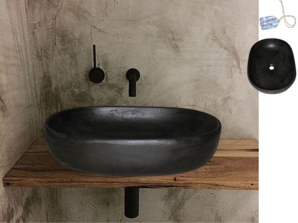 Θέτις Οβάλ Νιπτήρες Ελεύθερης Τοποθέτησης 62 χ 42,5 χ 12,5 cm Χρώματα