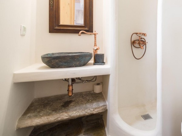 Απόλλωνας Χειροποίητοι Νιπτήρες Επιτραπέζιοι Travertino 