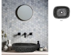 Απόλλωνας Χειροποίητοι Νιπτήρες Επιτραπέζιοι Travertino 