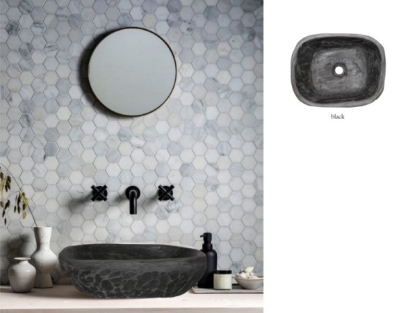 Απόλλωνας Χειροποίητοι Νιπτήρες Επιτραπέζιοι Travertino 