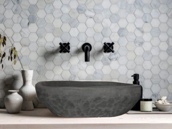 Απόλλωνας Χειροποίητοι Νιπτήρες Επιτραπέζιοι Travertino 