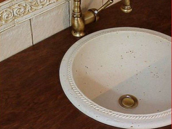 Νιπτήρες Μπάνιου Πέτρινοι Τραβερτίνο Ακρόπολη