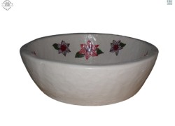 Επιτραπέζιοι Νιπτήρες Γλαύκη Ζωγραφική Λουλουδάκια Προσφορές