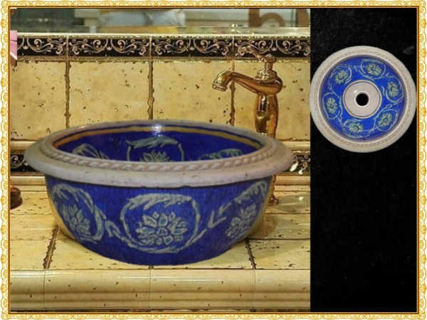 Bathroom Wc Washbasins Handmade Design Flora