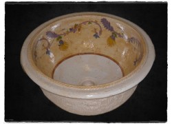 Vineyard Travertine Bathroom Sinks