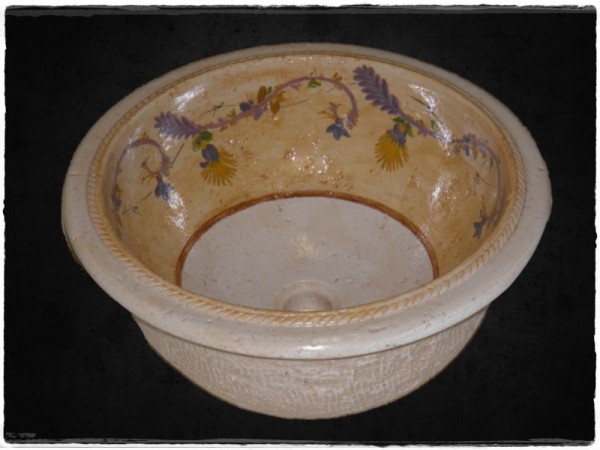 Vineyard Travertine Bathroom Sinks