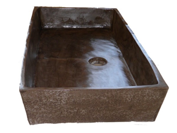 Νεροχύτης Μεγάλος Μπάνιου Ειδική Κατασκευή Τραβερτίνο 