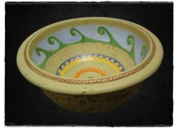 Νιπτήρες Ένθετοι Με Ζωγραφική Σχέδιο Μεσσηνία