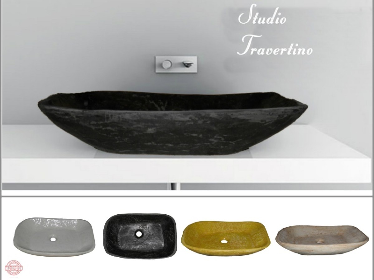 Νιπτήρες Μπάνιου Παραδοσιακοί Οδυσσέας 64,5 χ 41 χ 11,5 cm