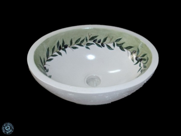 Washbasins/sinks oval countertop Olive.