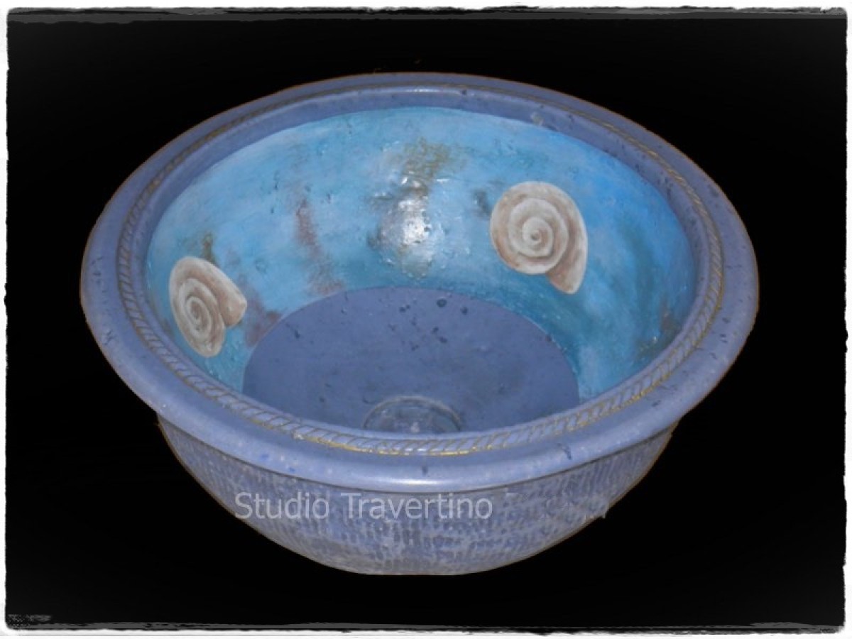 Rustic Bathroom Sinks Sea Shells