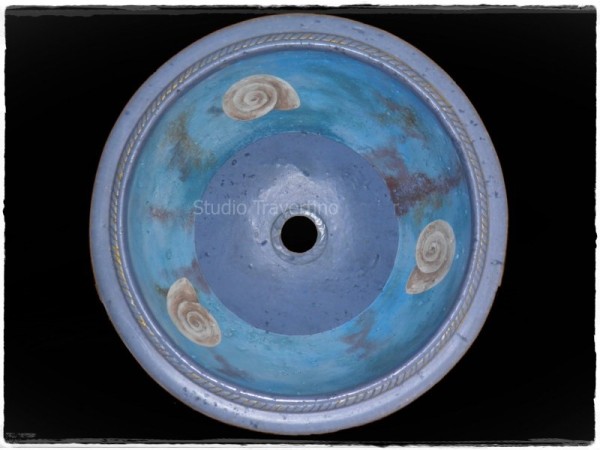 Ρουστίκ Νεροχύτες Μπάνιου Κοχύλια Θάλασσα