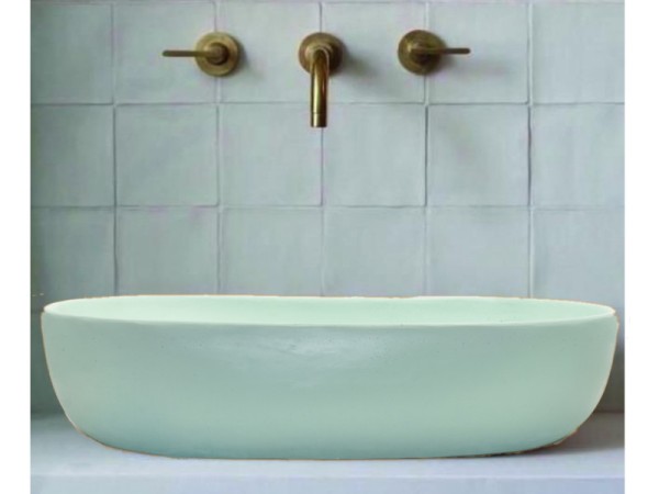 Θέτις Οβάλ Νιπτήρες Σε Παστέλ Αποχρώσεις Μινιμάλ